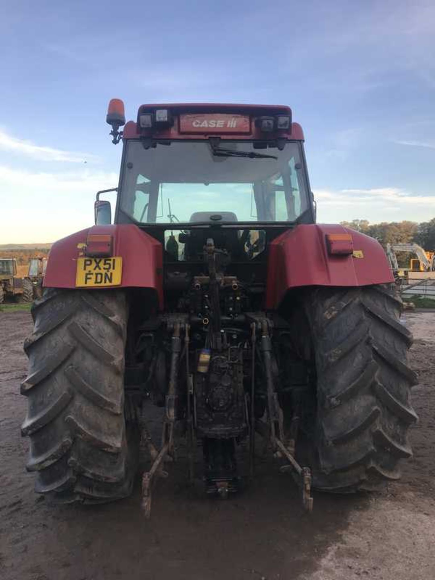 2002 CASE C150 4 wd tractor Reg No PX51 FDN 9340 hrs (not verified) - Image 7 of 15