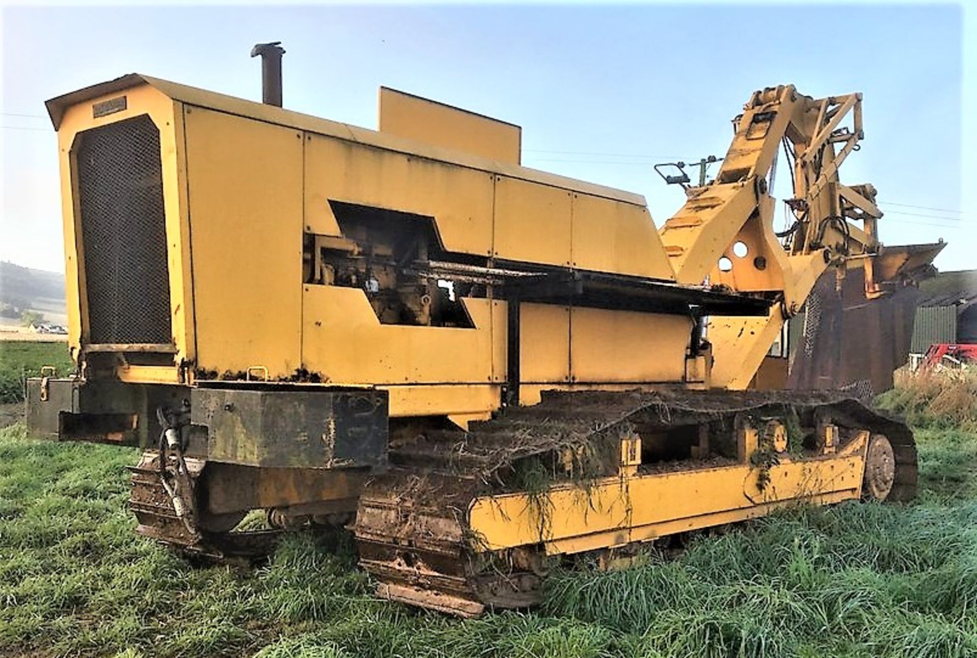 1984 INTER-DRAIN LTD Trenchless. Model 2032GP. S/N D84051. Tracked trencher. Trimble laser control s - Image 27 of 30