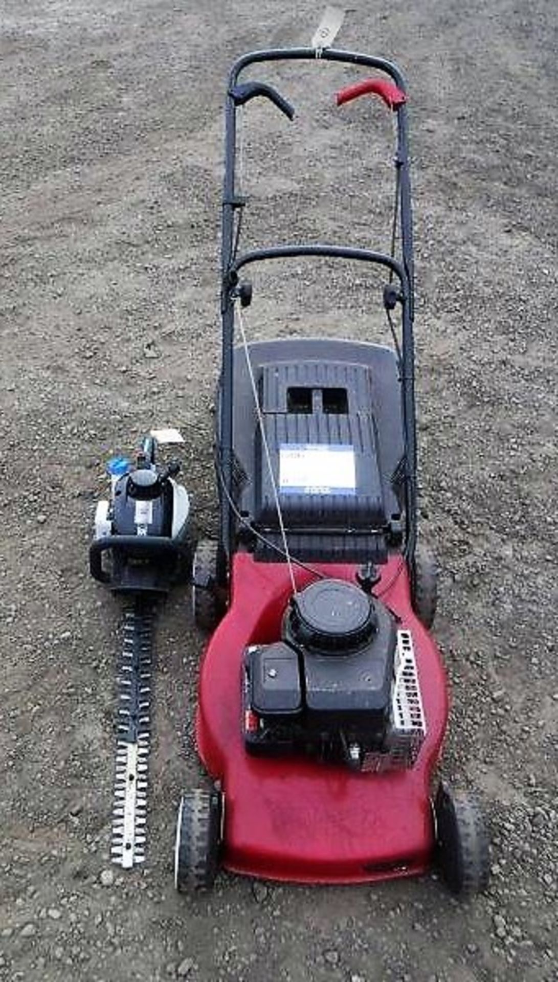 MOUNTFIELD rotary mower & Macalister hedge trimmer for spares or repair