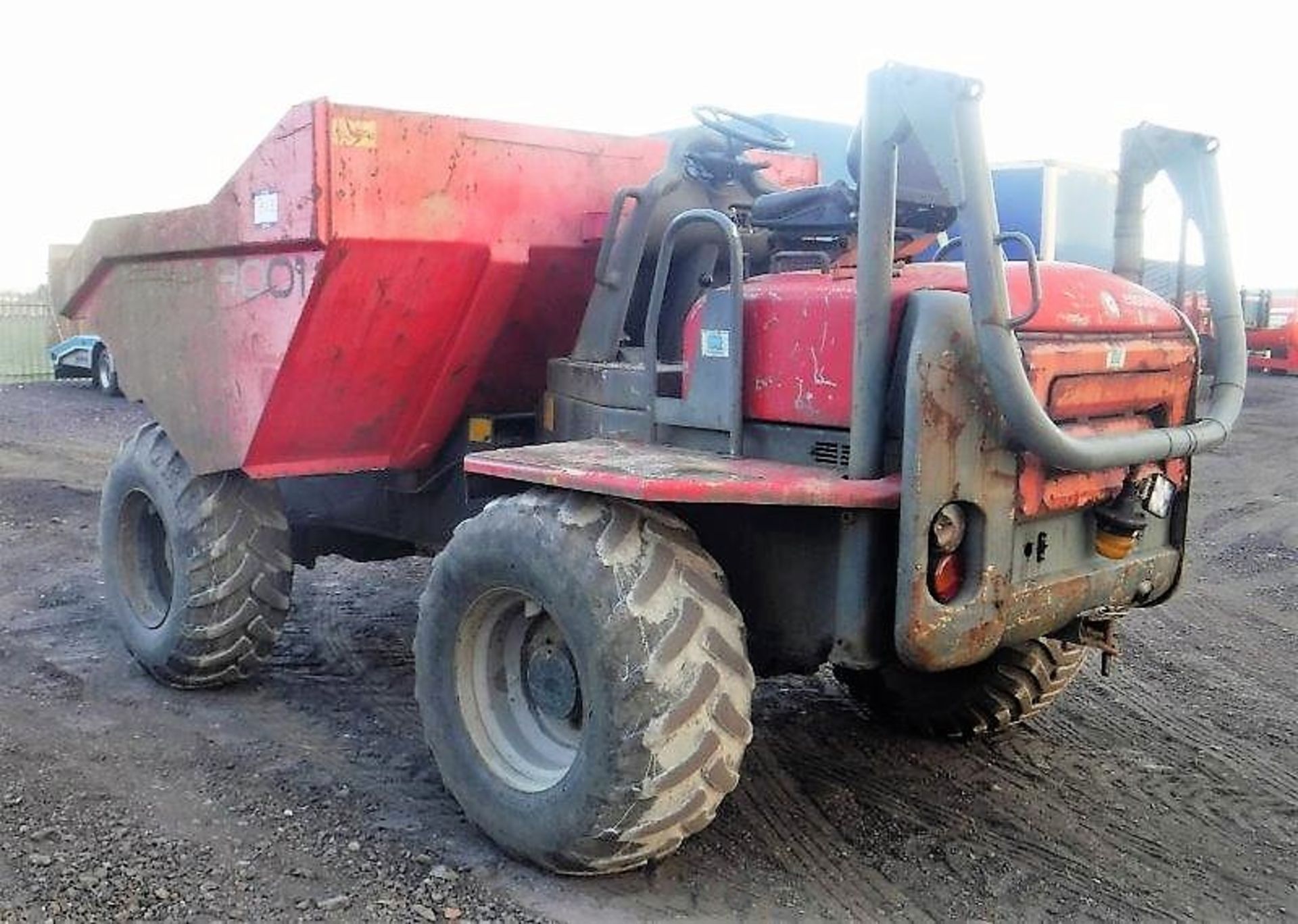 2006 NEUSON 9ton dumper. S/NAB91095F. Wiring needs looked at *NON RUNNER* - Image 10 of 12