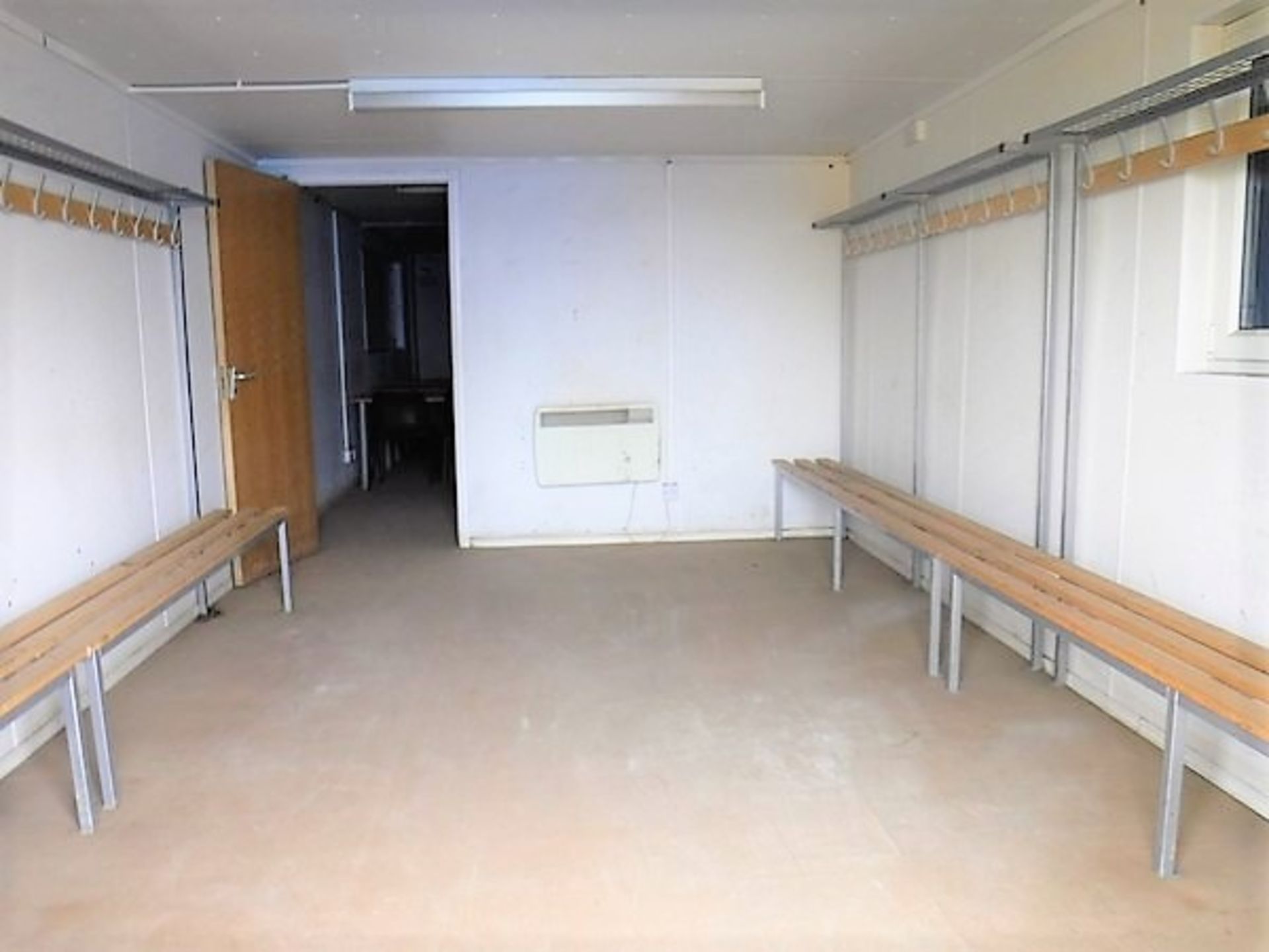 40' x 12' Portable building (Canteen) Ref No 37. - Bild 4 aus 8