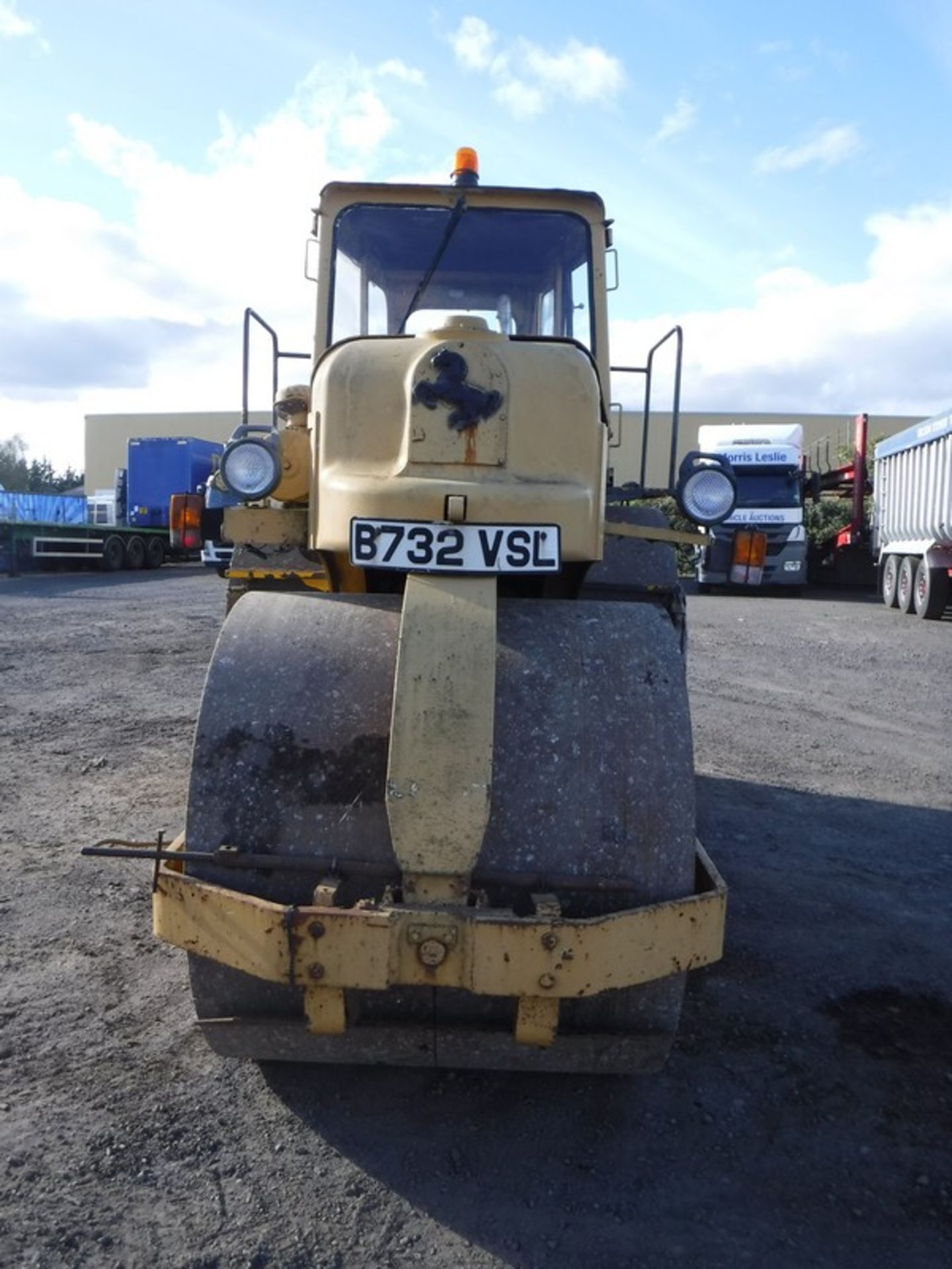 AVELING BARFORD ACD12 roller. Reg No B732 VSL. S/N GNS3633 - Bild 8 aus 9