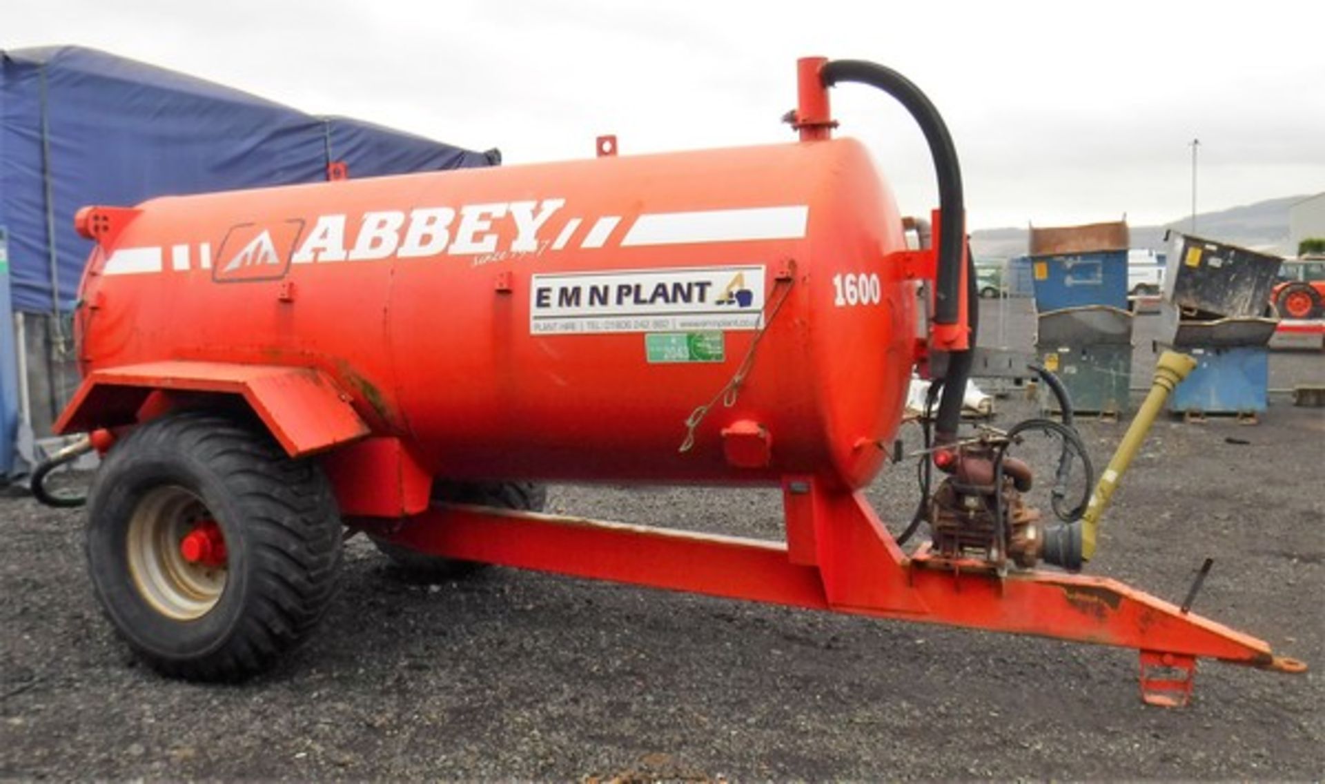 2014 ABBEY MACHINERY water tank. S/N 447830 - Bild 5 aus 11