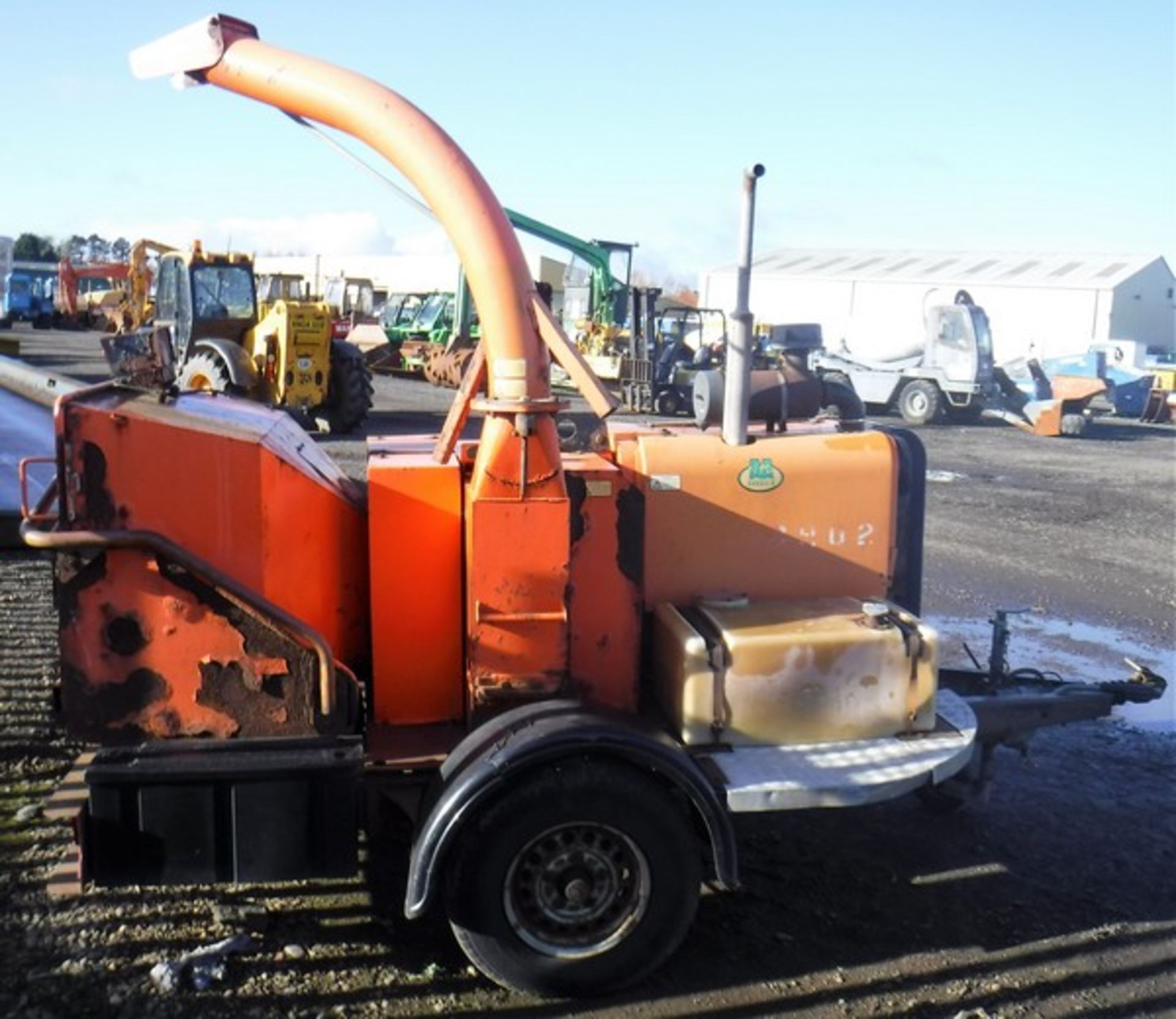 2002 TIMBERWOLF woodchipper 1592hrs (not verified) - Image 4 of 9