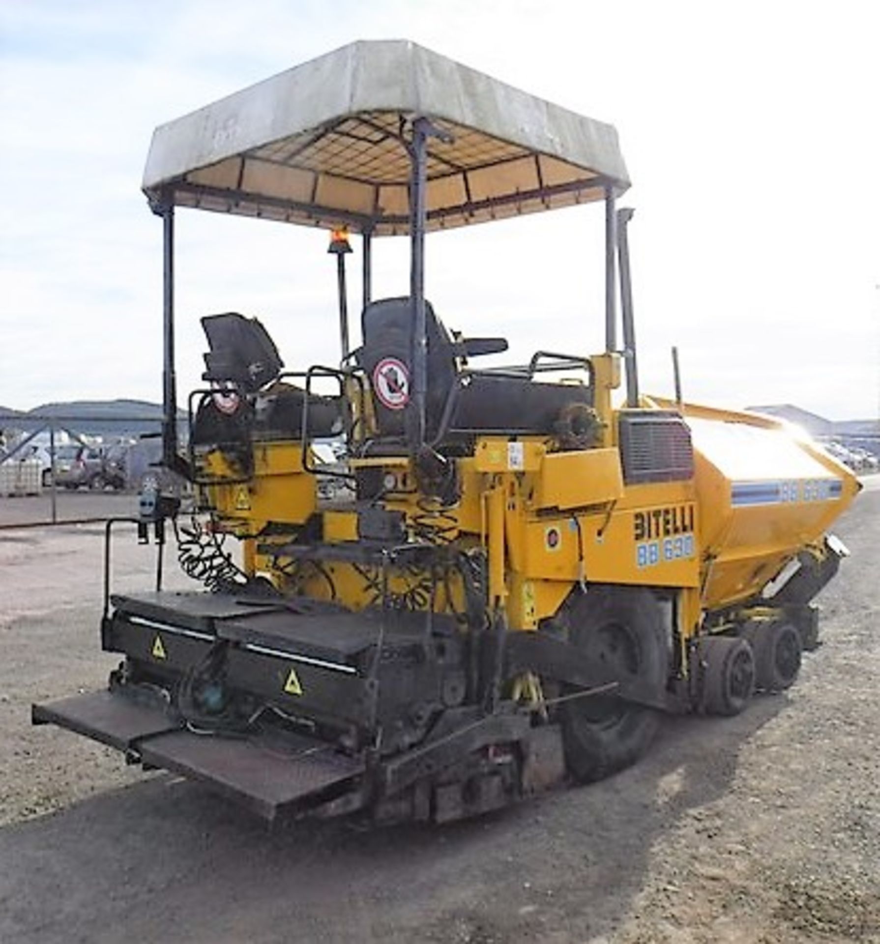 2000 BITELLI BB630 paver s/n 000924, 7528hrs (not verified) - Bild 12 aus 16