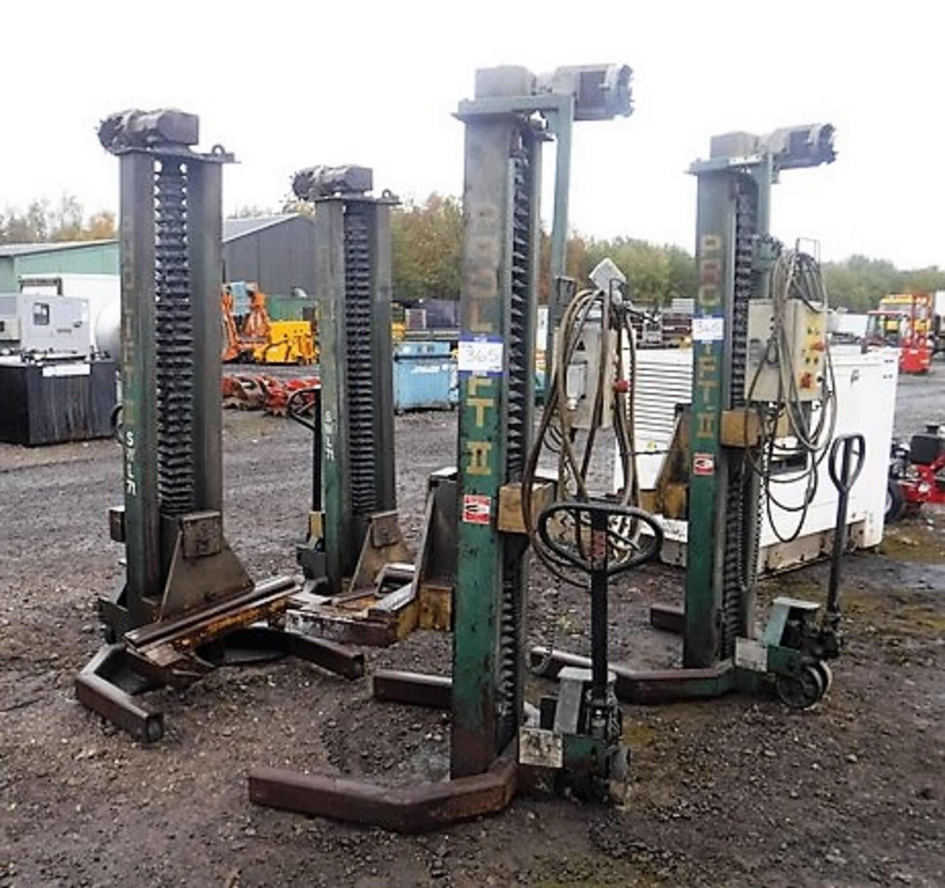 PROLIFT II 3 phase heavy good lifts. These lifts were used for the maintenance for single & double c