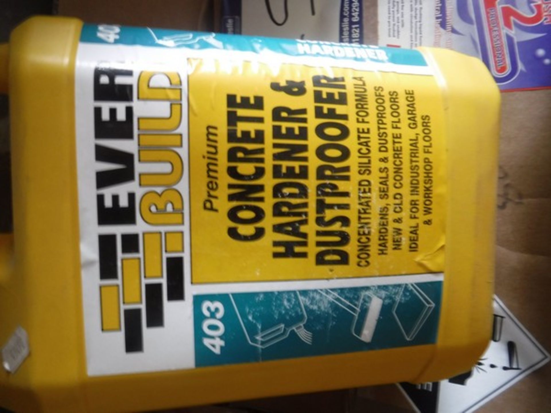 2 boxes of Everbuild concrete hardener, masonry and timber disinfectant - Image 7 of 8