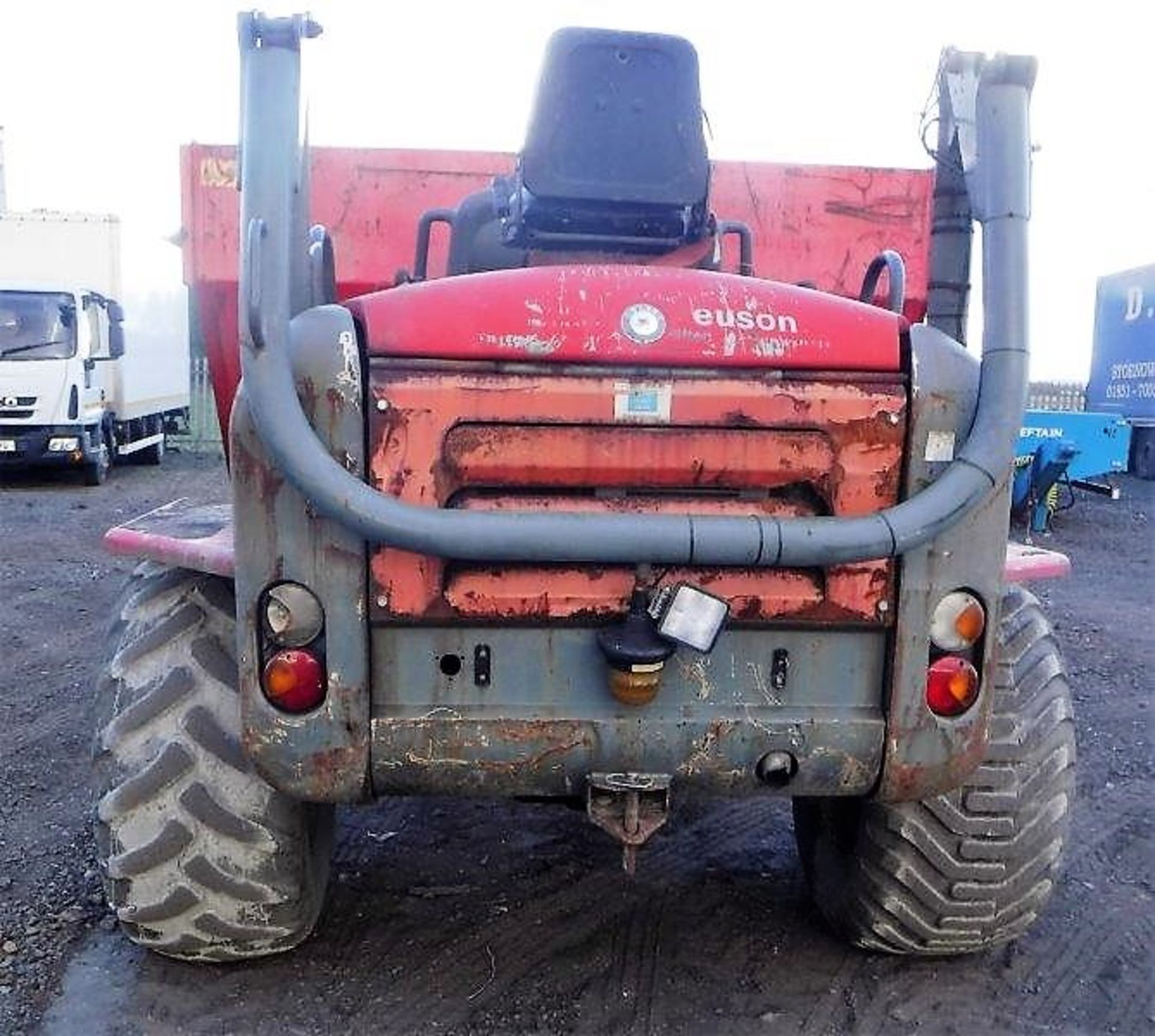 2006 NEUSON 9ton dumper. S/NAB91095F. Wiring needs looked at *NON RUNNER* - Image 9 of 12