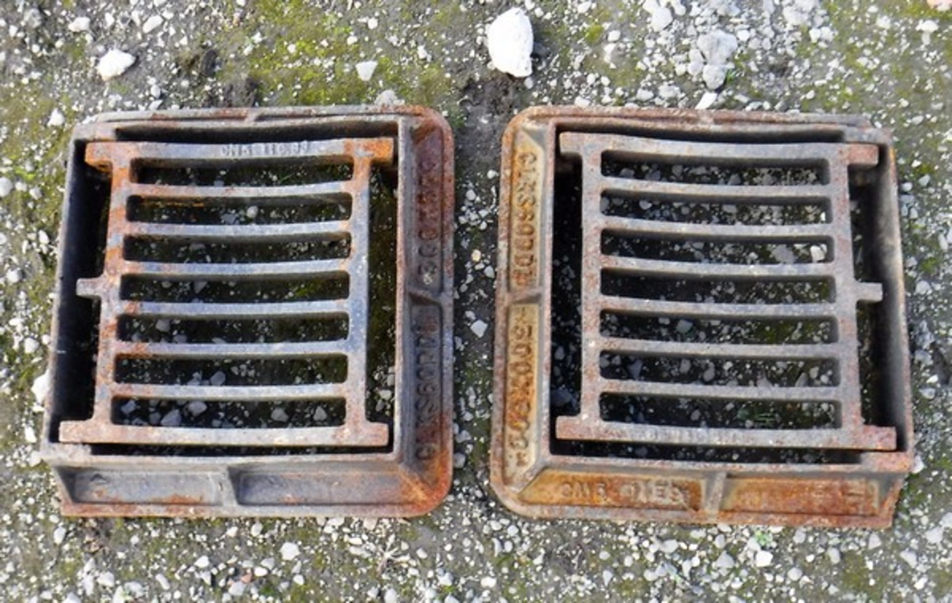 DRAIN COVERS x 2