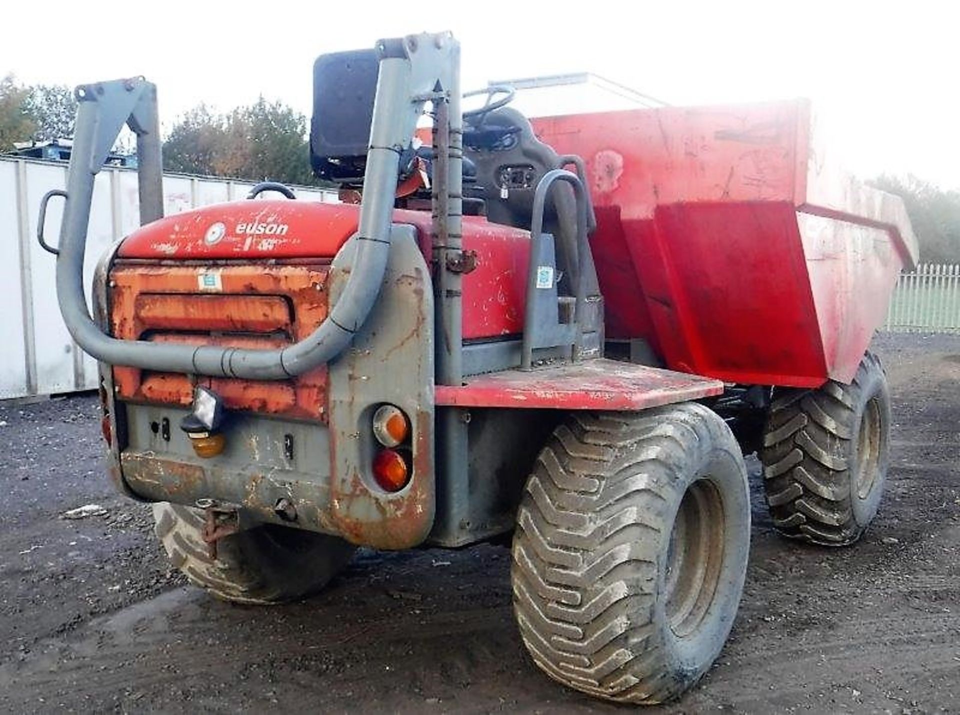 2006 NEUSON 9ton dumper. S/NAB91095F. Wiring needs looked at *NON RUNNER* - Image 8 of 12