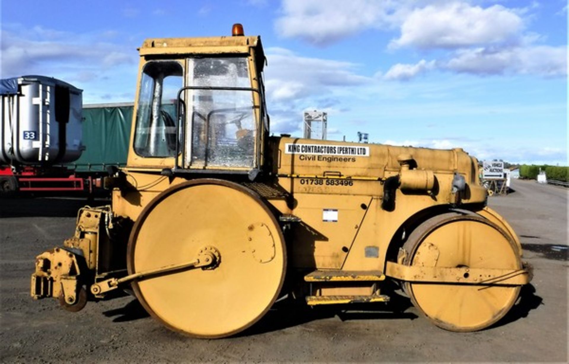 AVELING BARFORD ACD12 roller. Reg No B732 VSL. S/N GNS3633 - Image 2 of 9