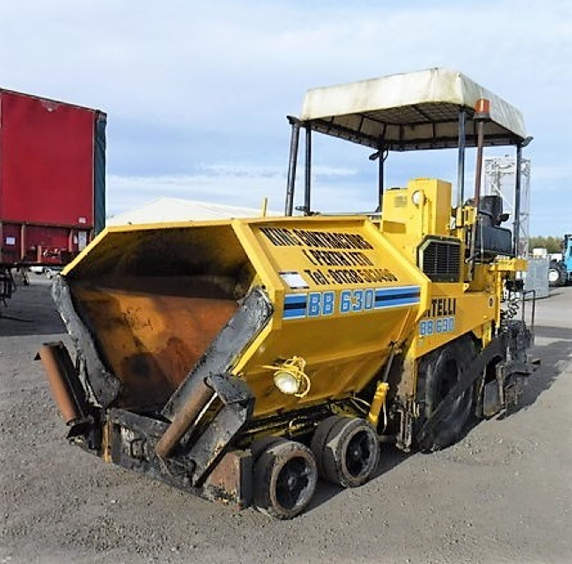 2000 BITELLI BB630 paver s/n 000924, 7528hrs (not verified) - Bild 9 aus 16