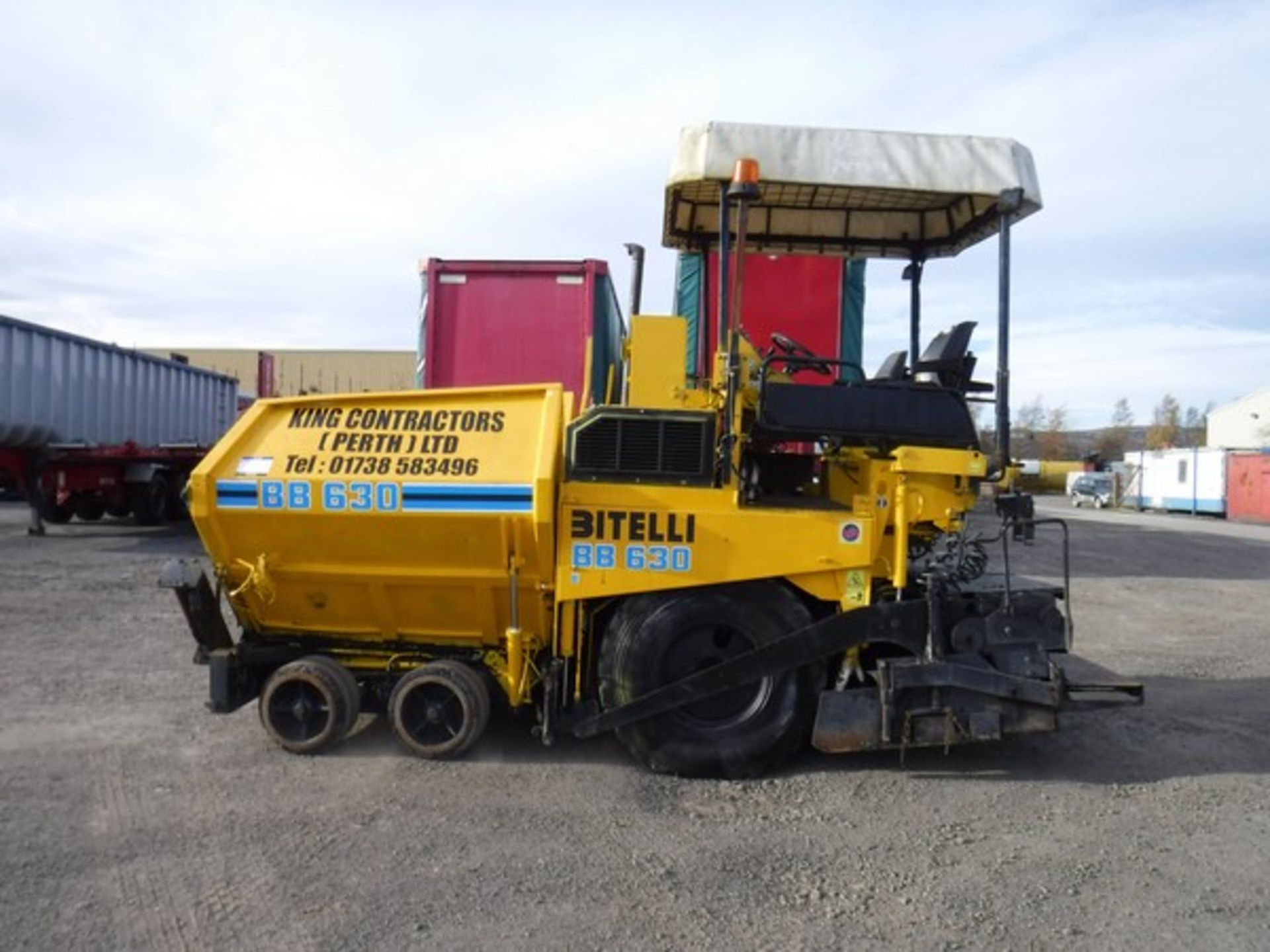 2000 BITELLI BB630 paver s/n 000924, 7528hrs (not verified) - Bild 15 aus 16