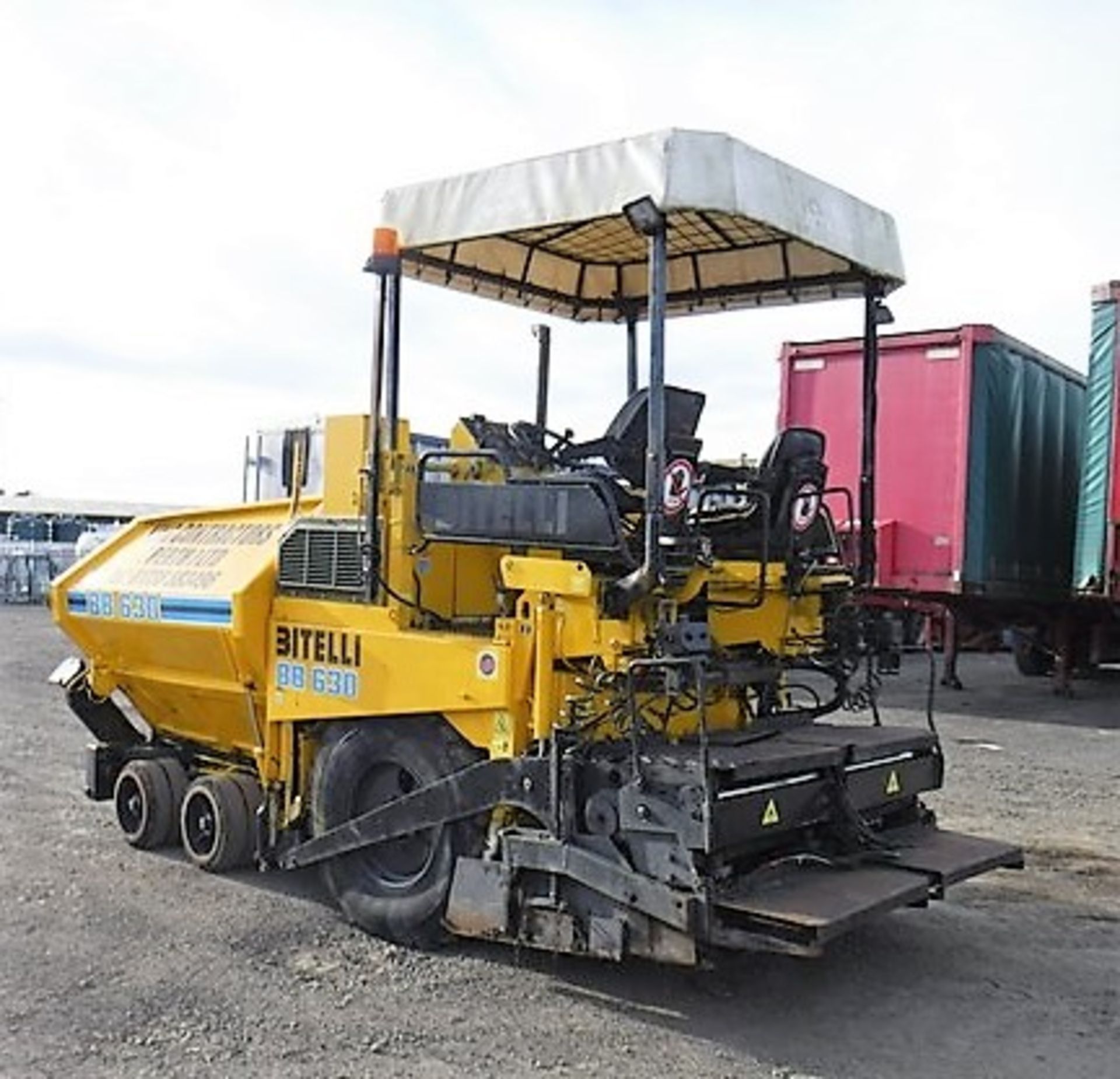 2000 BITELLI BB630 paver s/n 000924, 7528hrs (not verified) - Bild 14 aus 16