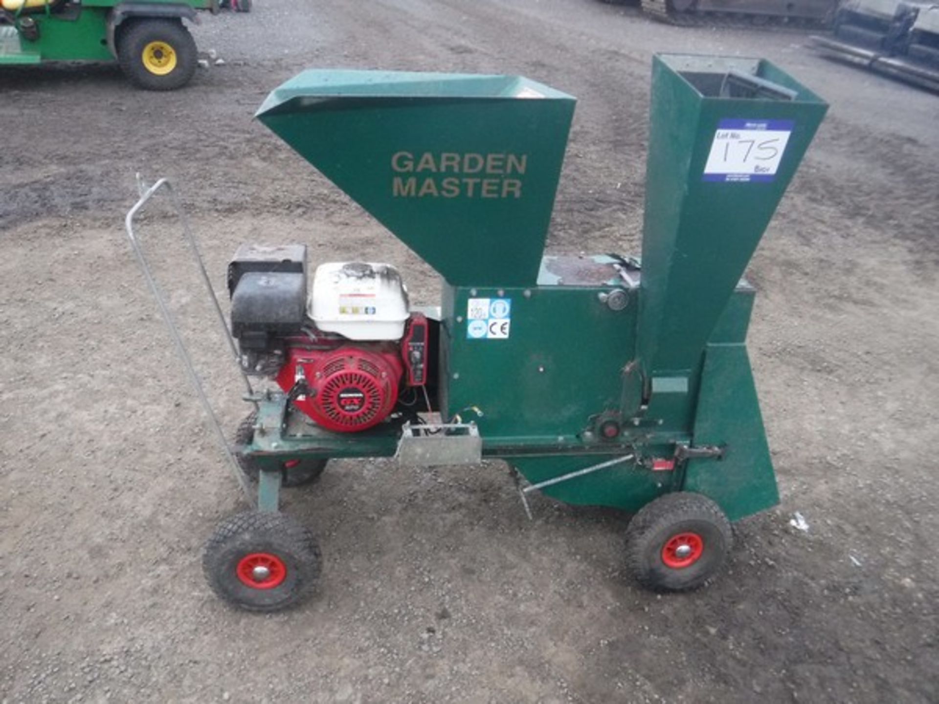 GARDEN MASTER petrol shredder c/w composter