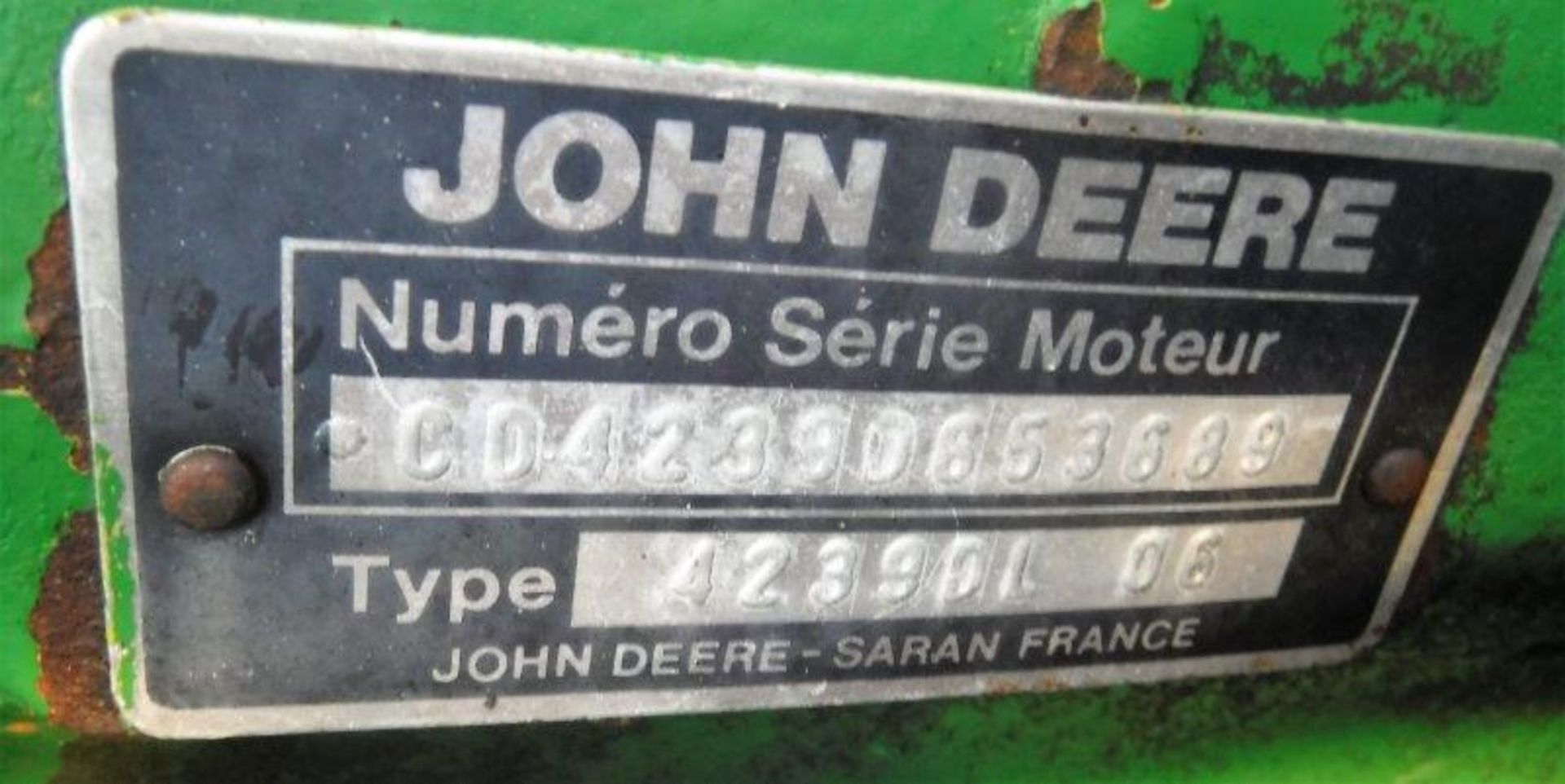 1985 JOHN DEERE 2040S XE SERIES QUICKE 2300 loader 4 wd Reg No B98 NSO S/N 544990 9418hrs (not verif - Bild 8 aus 16