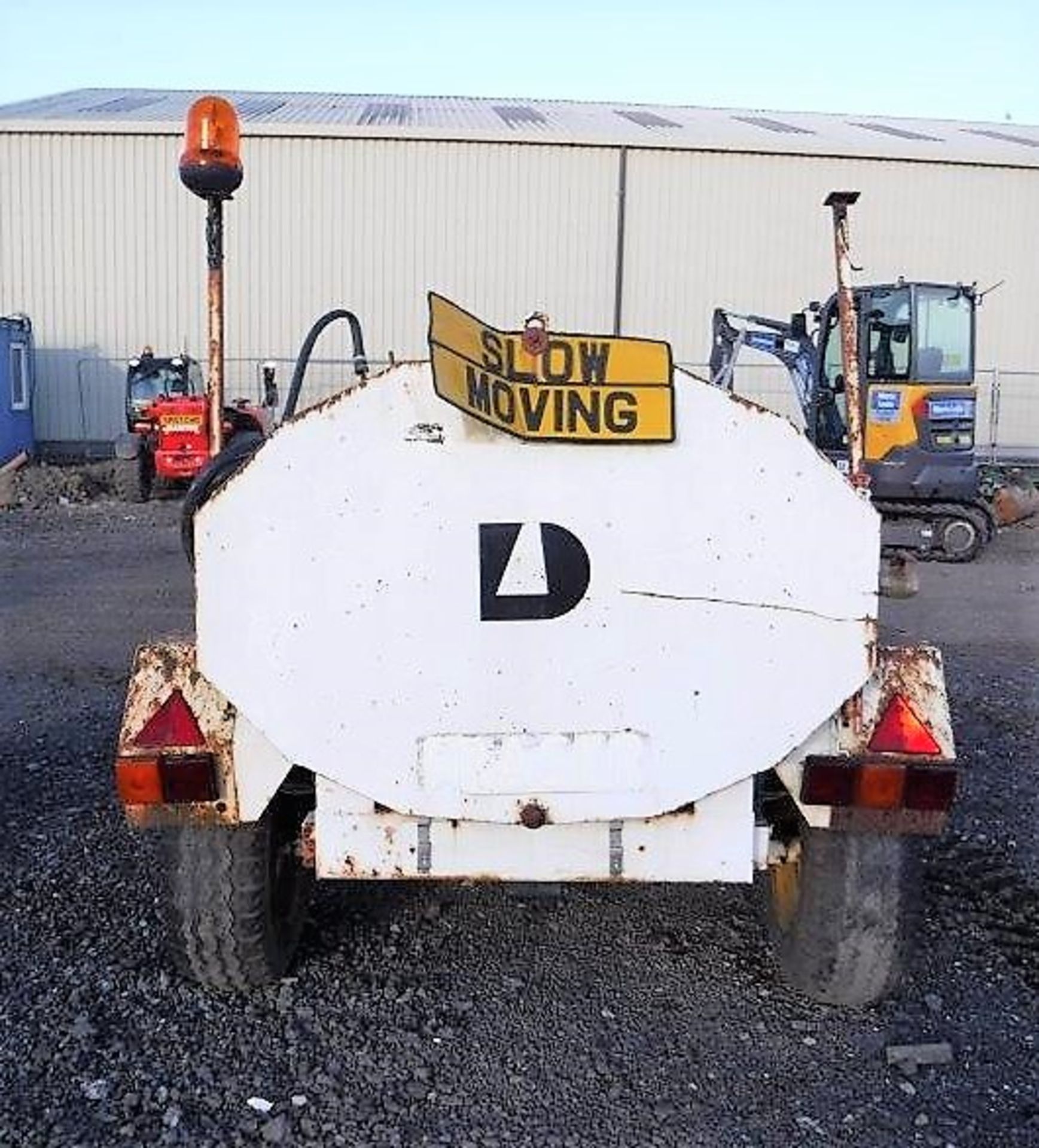 1991 FRASER AGRI water bowser with hoses. - Bild 2 aus 5