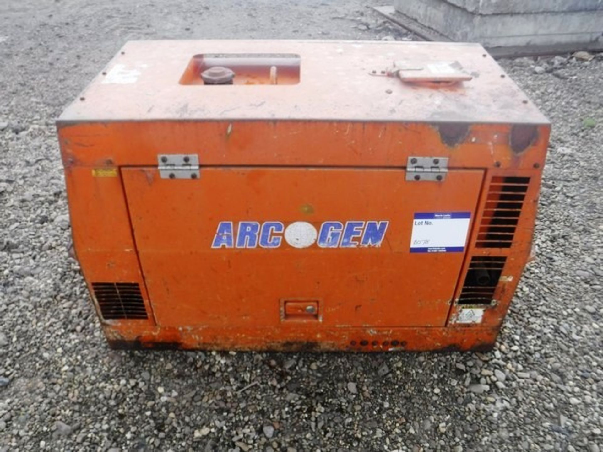 ARC-GEN welder 300SSD. S/N 300102 5278 hrs (not verified)