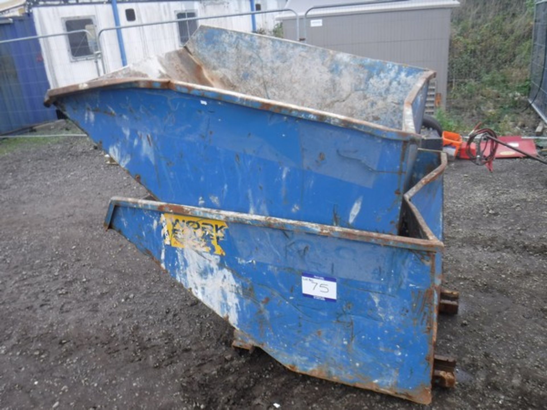 2015 CONQUIP 1200ltr tipping skips x 2 S/N CQ45589 & CQ47577 - Image 2 of 6