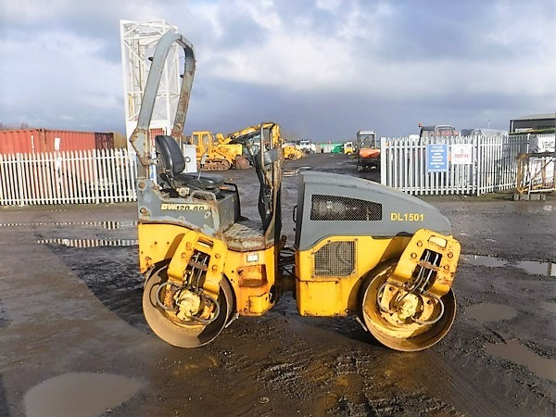 2006 BOMAG roller BW120AD-4 REG NO SV07 BAO 1022 hrs (not verified)SN - 101880023247 - Image 4 of 13