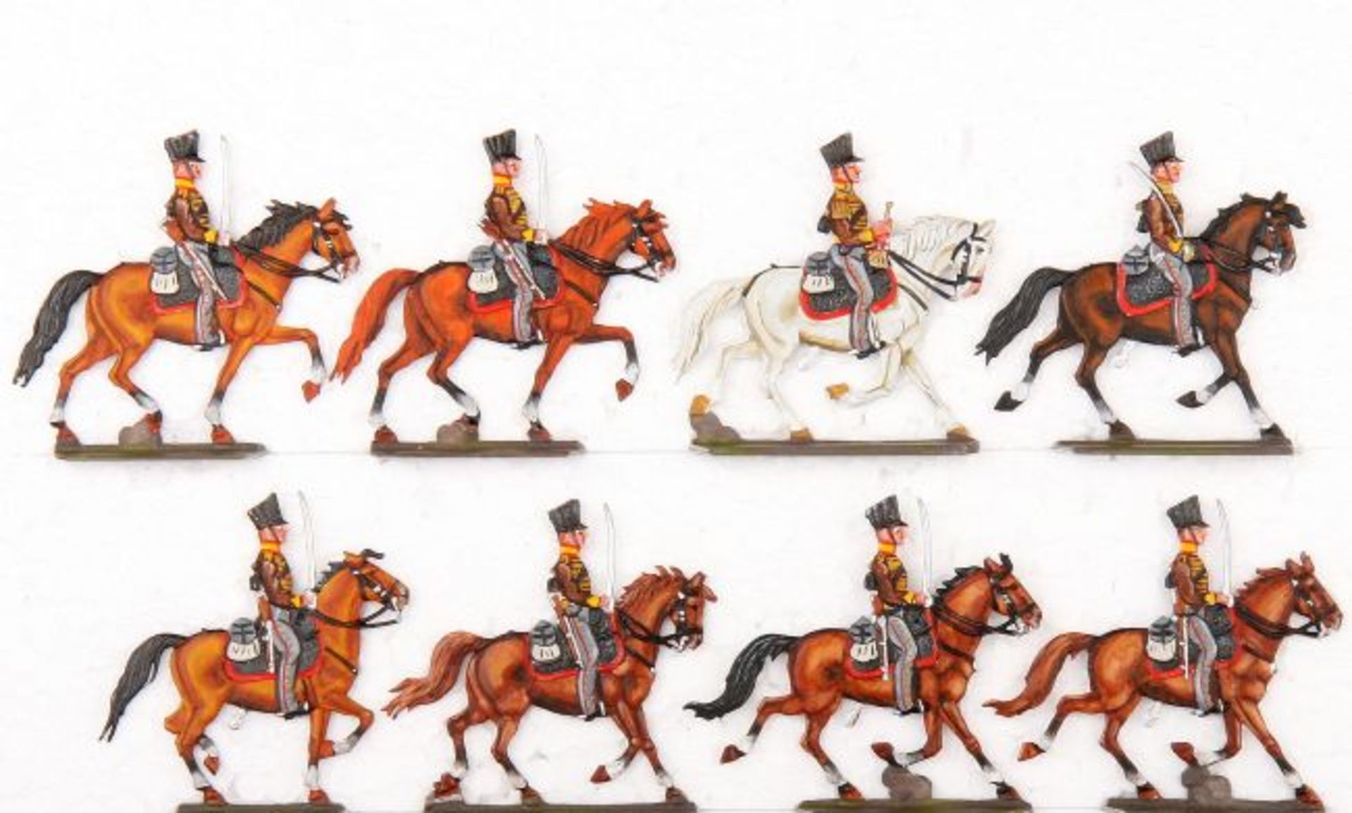 Preußen um 1813, 1. Schlesisches Husaren-Regiment im Trab, Nonn, sehr gute bis hervorragende,