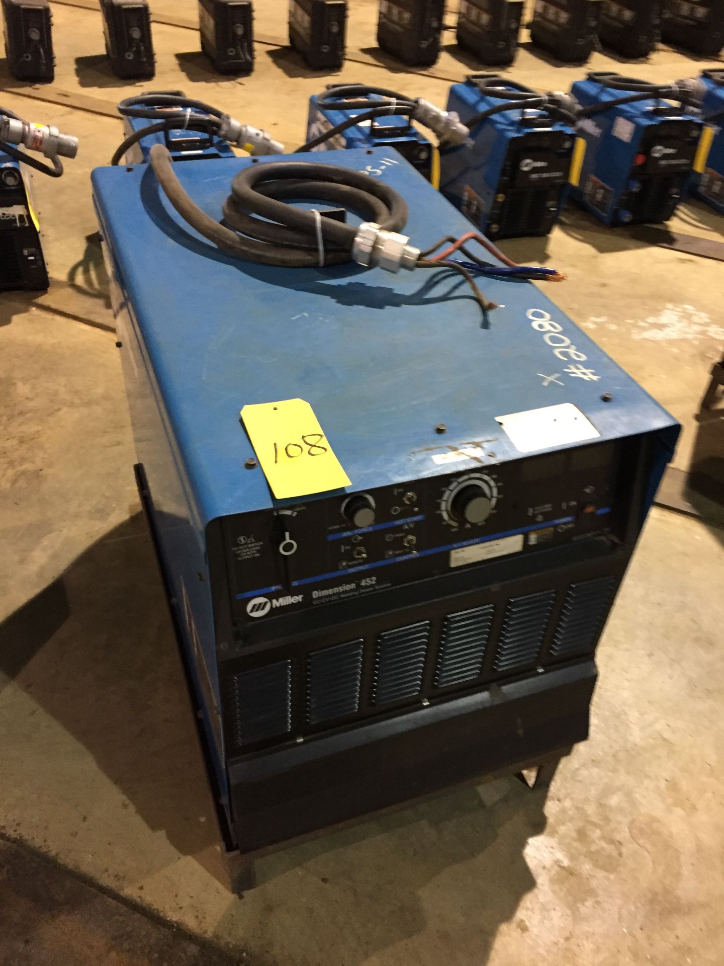 2014 MILLER DIMENSION 452 WELDER; S/N MD410229C (LOCATED IN PORT AUX BASQUES)