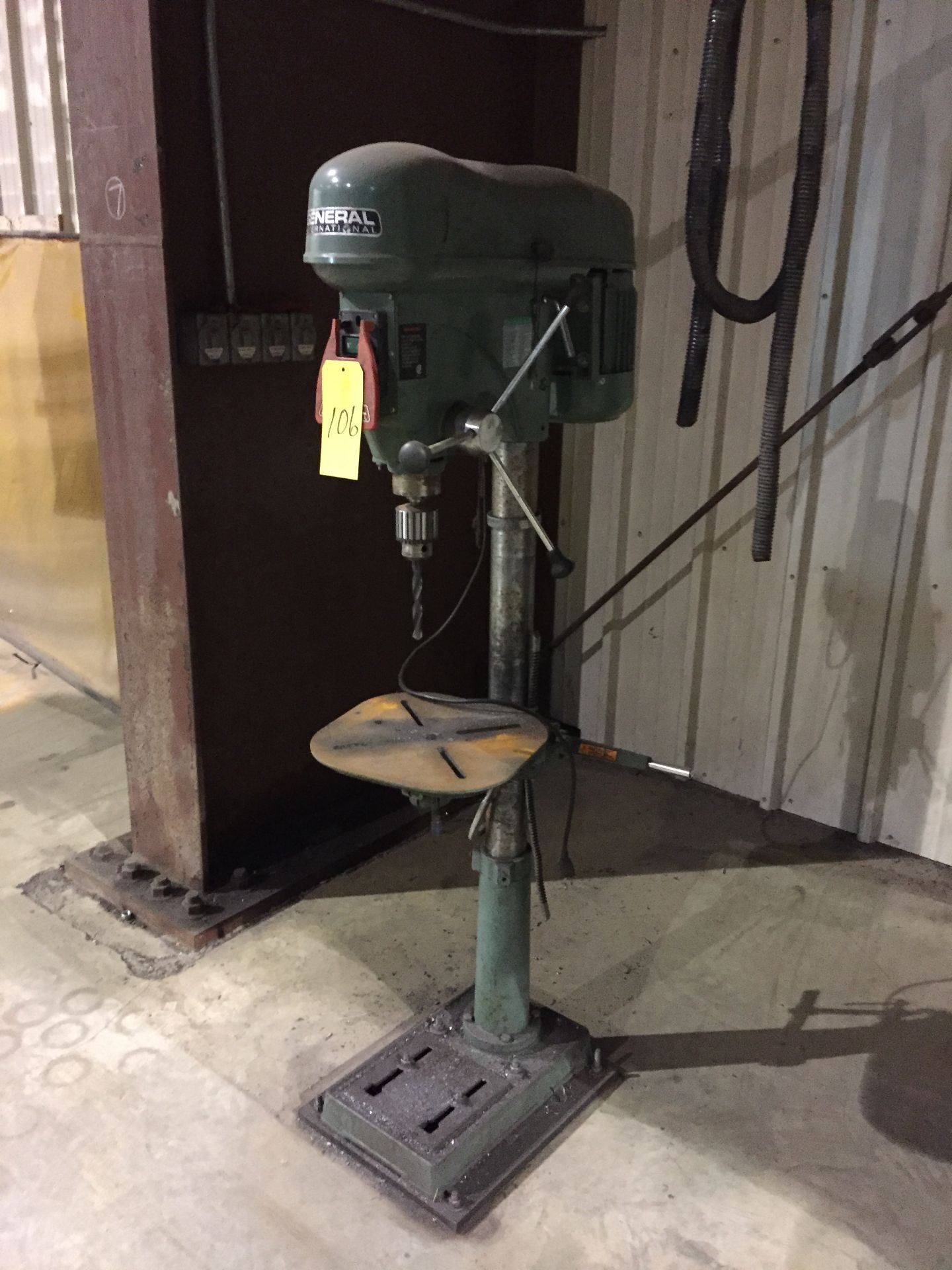 2014 GENERAL MODEL 75-260M1 FLOOR MODEL DRILL PRESS; S/N 79620013 WITH 17'' EXTENDED STROKE (LOCATED