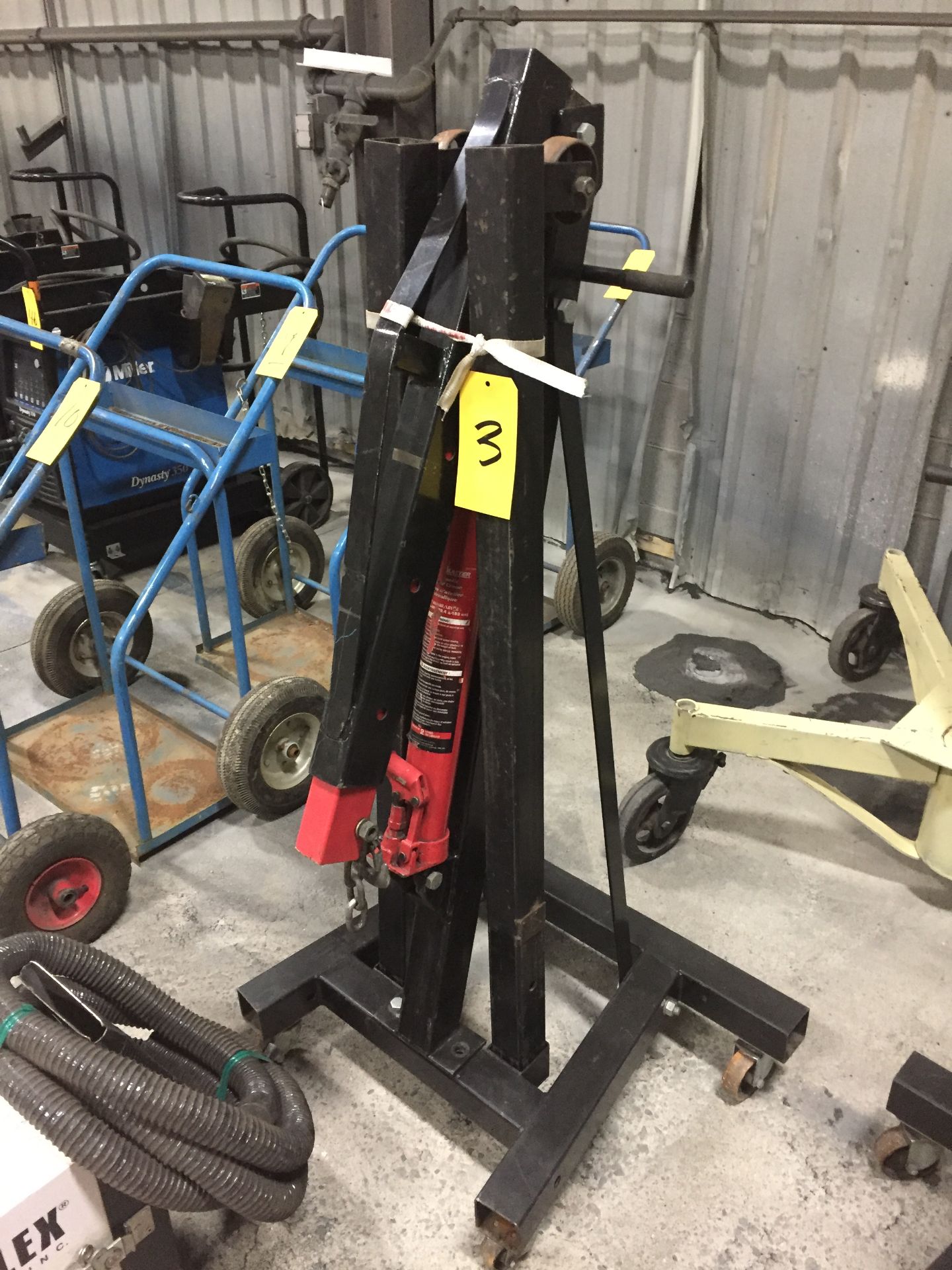 MOTOMASTER 1.5 TON X 5' LIFT ENGINE HOIST (LOCATED IN ST. JOHN'S)