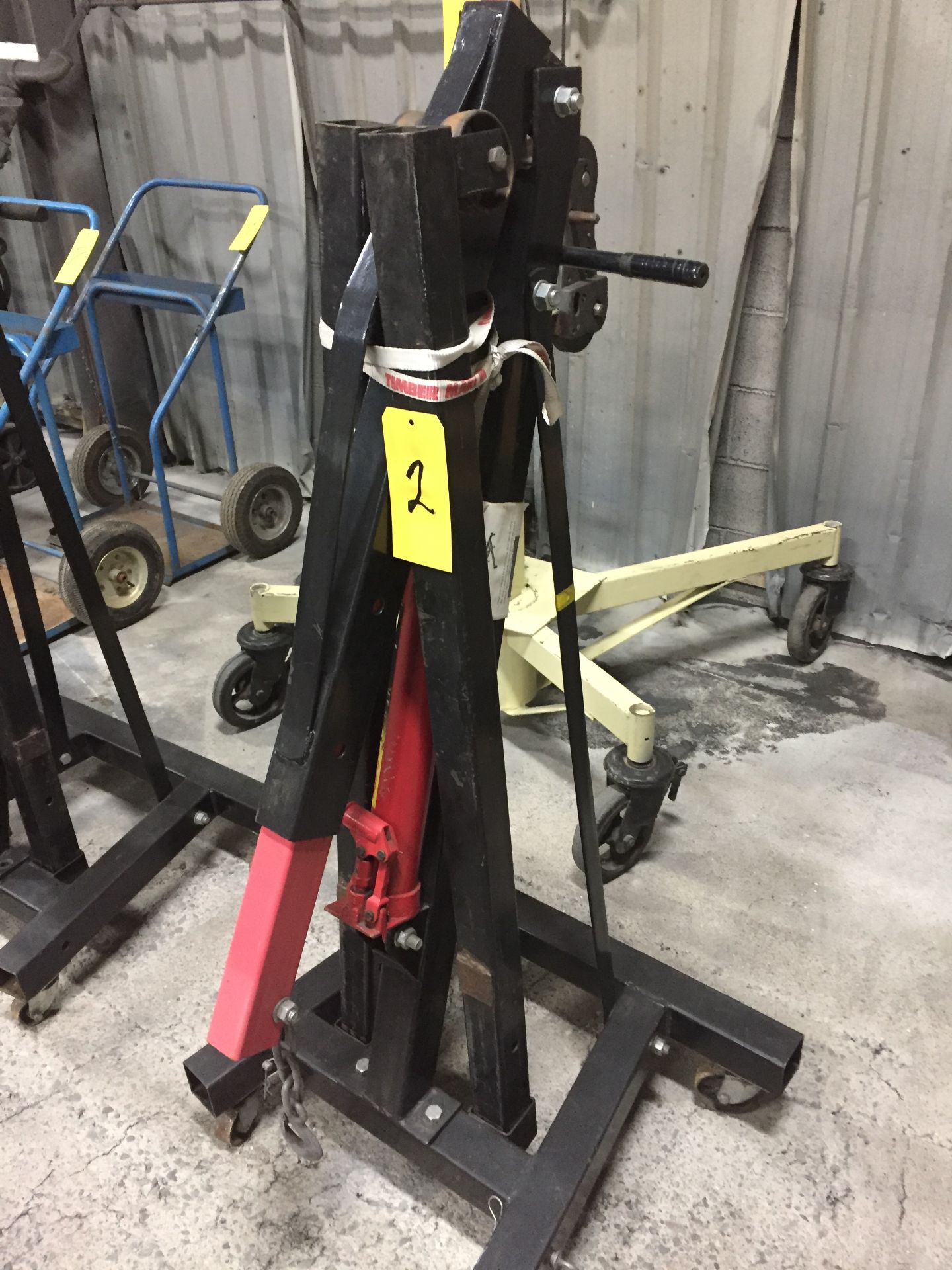 MOTOMASTER 1.5 TON X 5' LIFT ENGINE HOIST (LOCATED IN ST. JOHN'S)