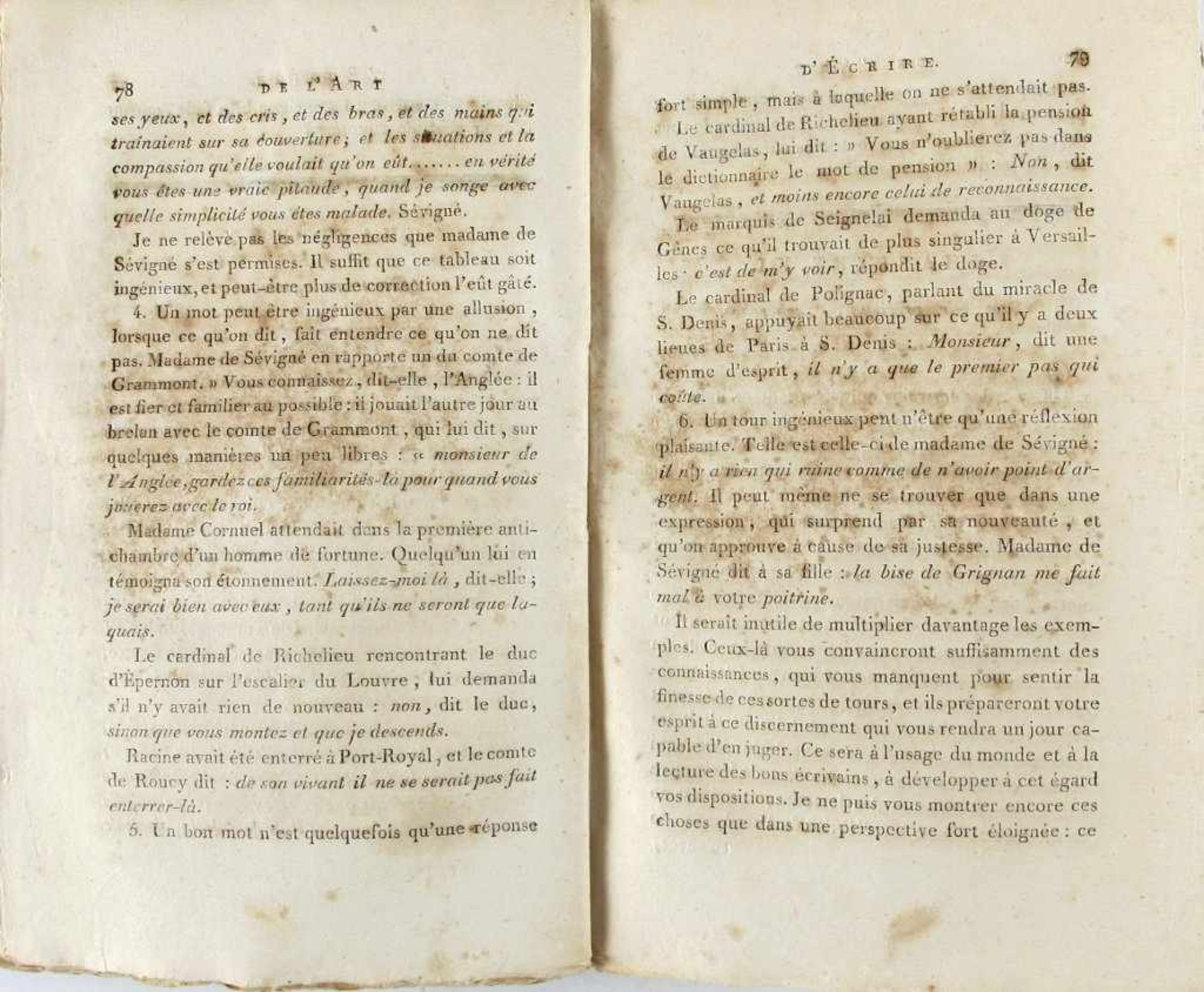 Condillac (Étienne Bonnot de). Cours d'Étude, par l'abbé de Condillac; De l'academie française, et - Bild 2 aus 4