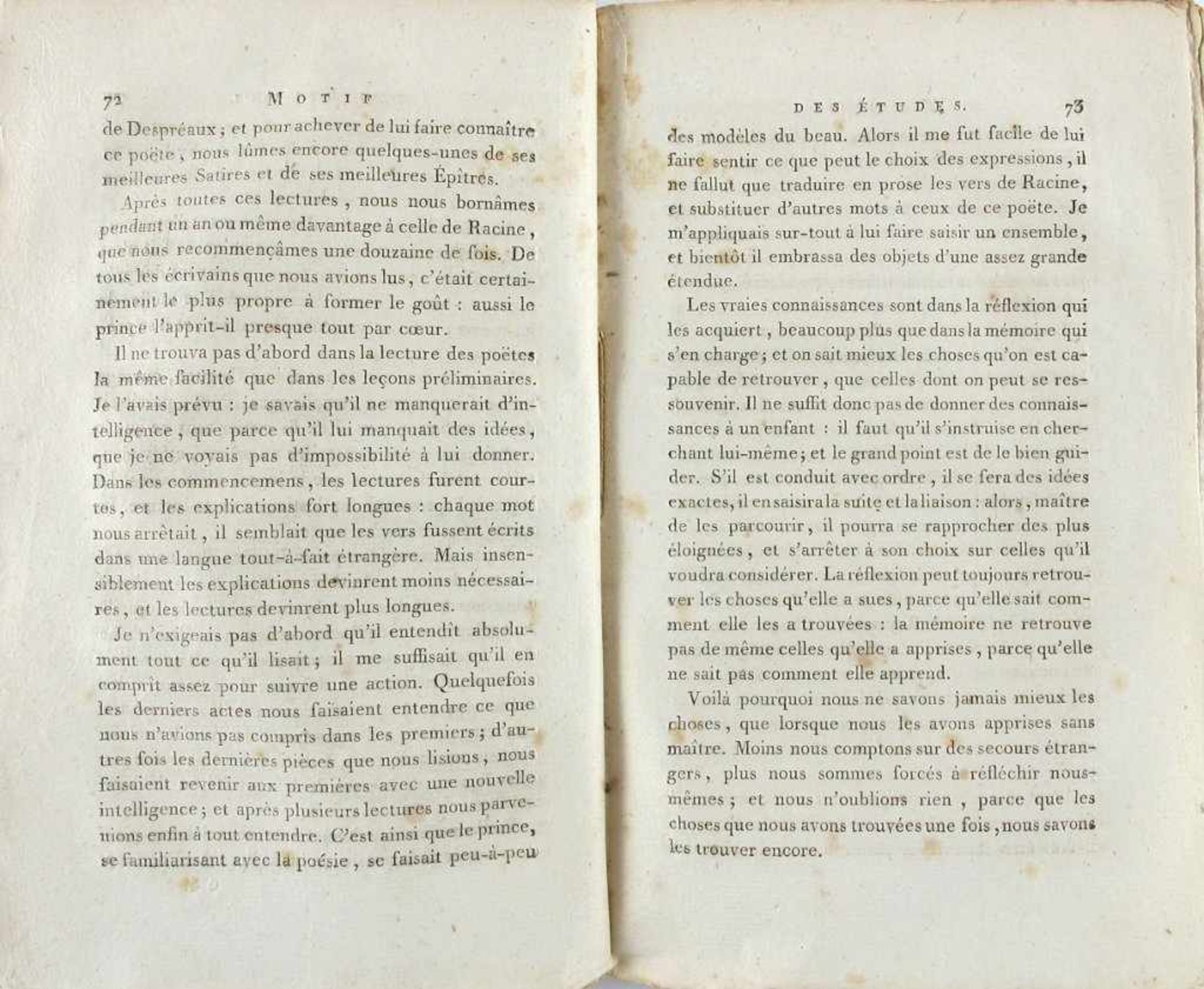 Condillac (Étienne Bonnot de). Cours d'Étude, par l'abbé de Condillac; De l'academie française, et - Bild 4 aus 4