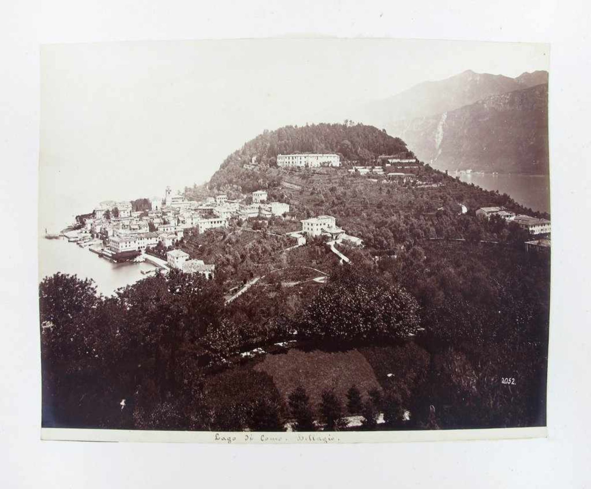 Italienische und Schweizer Ansichten: Bellagio, Campagna di Roma, Capri, Florenz, Genua, Lago - Image 4 of 35