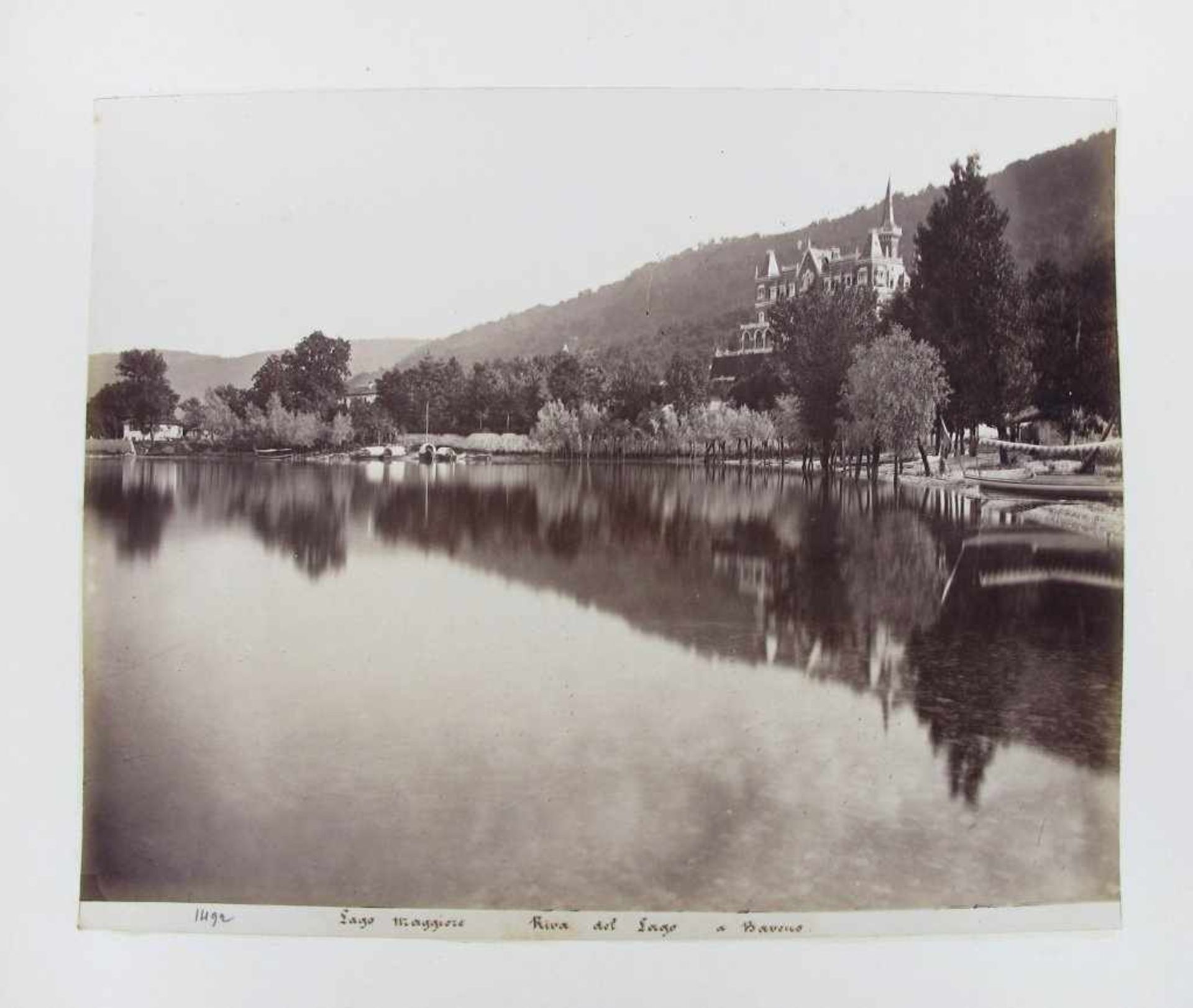 Italienische und Schweizer Ansichten: Bellagio, Campagna di Roma, Capri, Florenz, Genua, Lago - Image 35 of 35