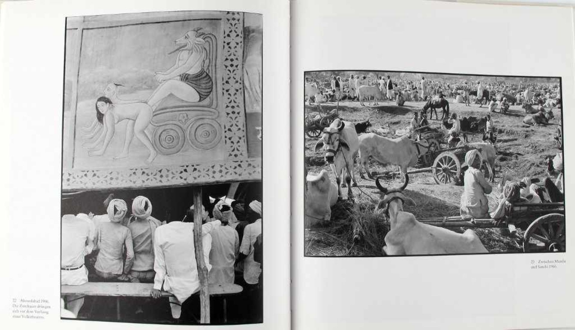 Fotografie: Cartier-Bressot, Henri. In Indien. Vorwort von Satyajit Ray. Einführung von Yves - Bild 2 aus 2