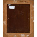 Englischer Maler des 19./20. Jh. König Edward VII. (?) beim Ausritt. Öl/Holz. 50,5 x 40,5 cm. R