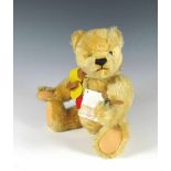 Steiff-Teddybär. Honigbär, limitierte Auflage 52/800. H 28 cm