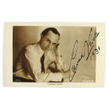 Autogramm von Conrad Veidt auf Portraitkarte