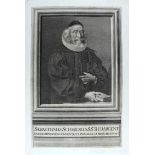 Portrait des "Sebastianus Schmidius SS TH D Argent. Universit. Prof. Sen. Convent Eccl. Praeses &