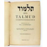 Talmud: Luzsénszky, Br.A. (Hrsg.). Der Talmud in nichtjüdischer Beleuchtung. Budapest 1932, Hefte