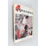 Simplicissimus Jahrgang 1964, Nrn. 1-26. 38 x 27 cm. 26 Hefte