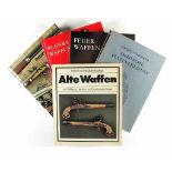 Waffen-Bücherkonvolut: Alte Waffen (Battenberg) - Berühmte Handfeuerwaffen (BLV) - Blanke Waffen (