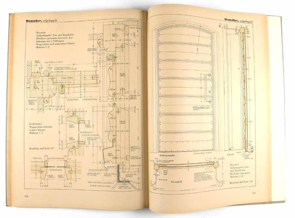 Handwerk: Reitmayer, Ulrich. Holztüren und Holztore in handwerklicher Konstruktion. 2.Aufl. mit 84 - Image 3 of 3