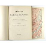 Atlas: Meyers Deutscher Städteatlas. 50 Stadtpläne mit 34 Umgebungskarten, vielen Nebenplänen und