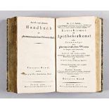 Apothekerkunst: Buchholz, Dr. C(hristian) F. und Rudolph Brandes. Handbuch der pharmaceutischen