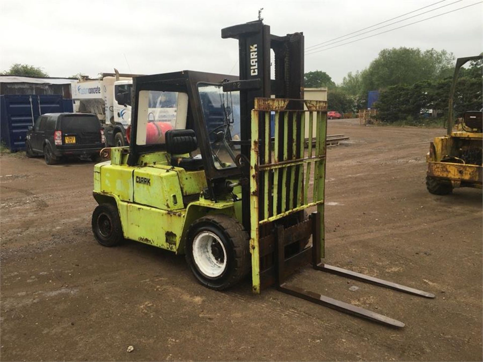 Clarke 4 Ton LPG Gas Forklift Fork Truck 1994