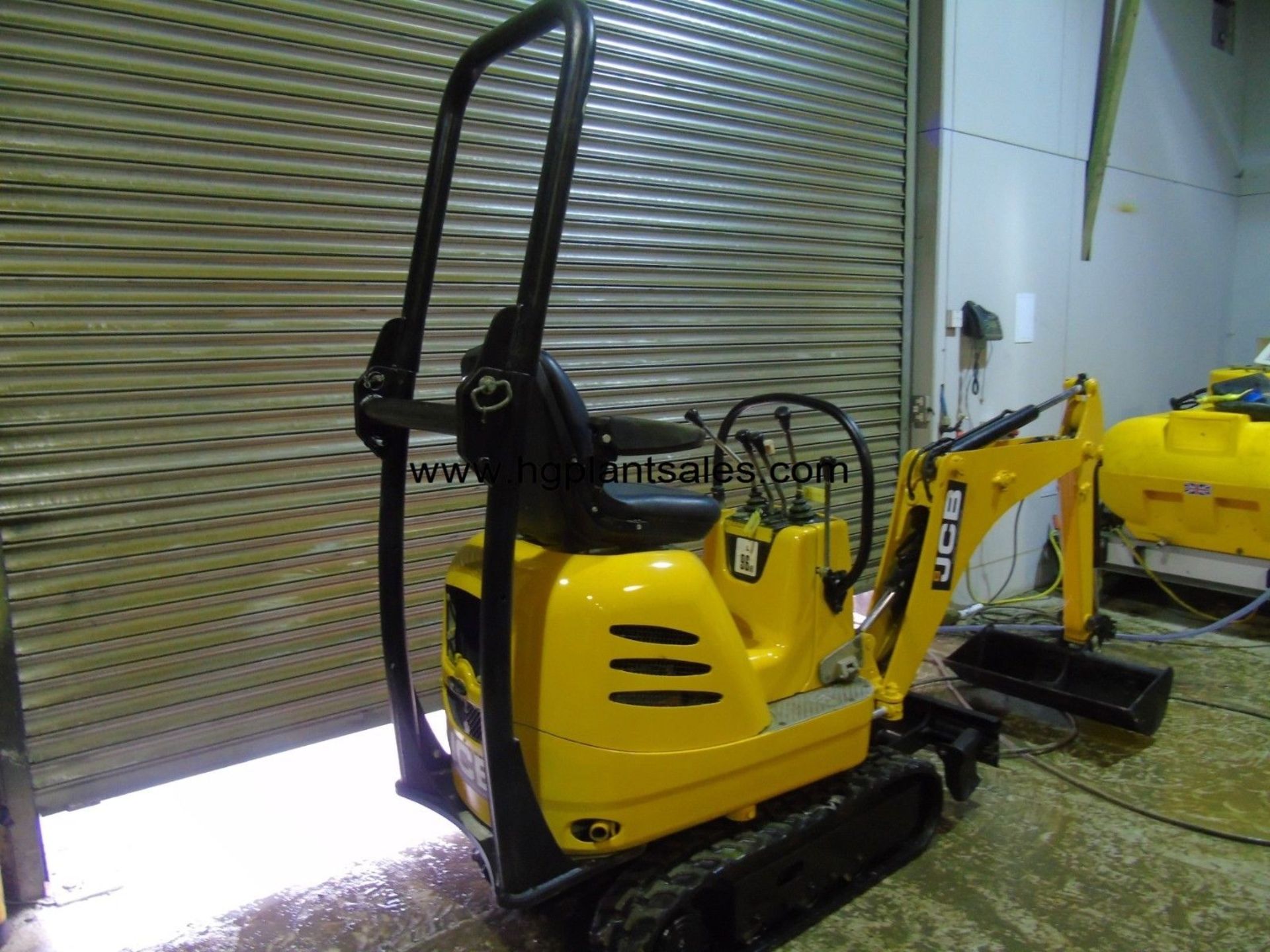 JCB 8008 Micro Mini Digger expanding tracks - Image 2 of 4