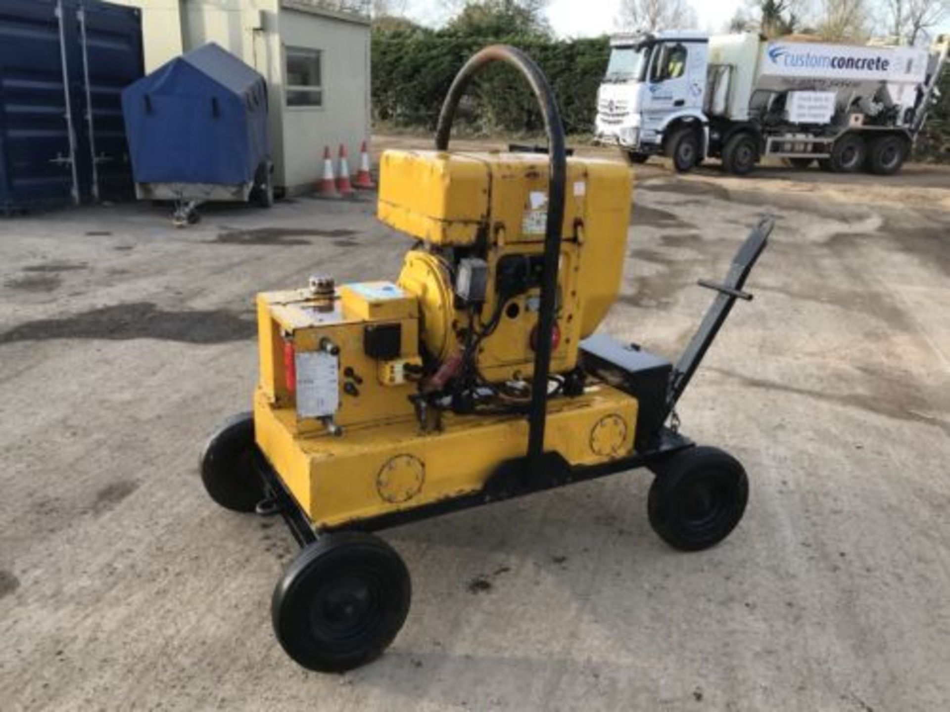 Hatz Diesel Powered Hydraulic Power Pack Test unit Water Pump Screener.