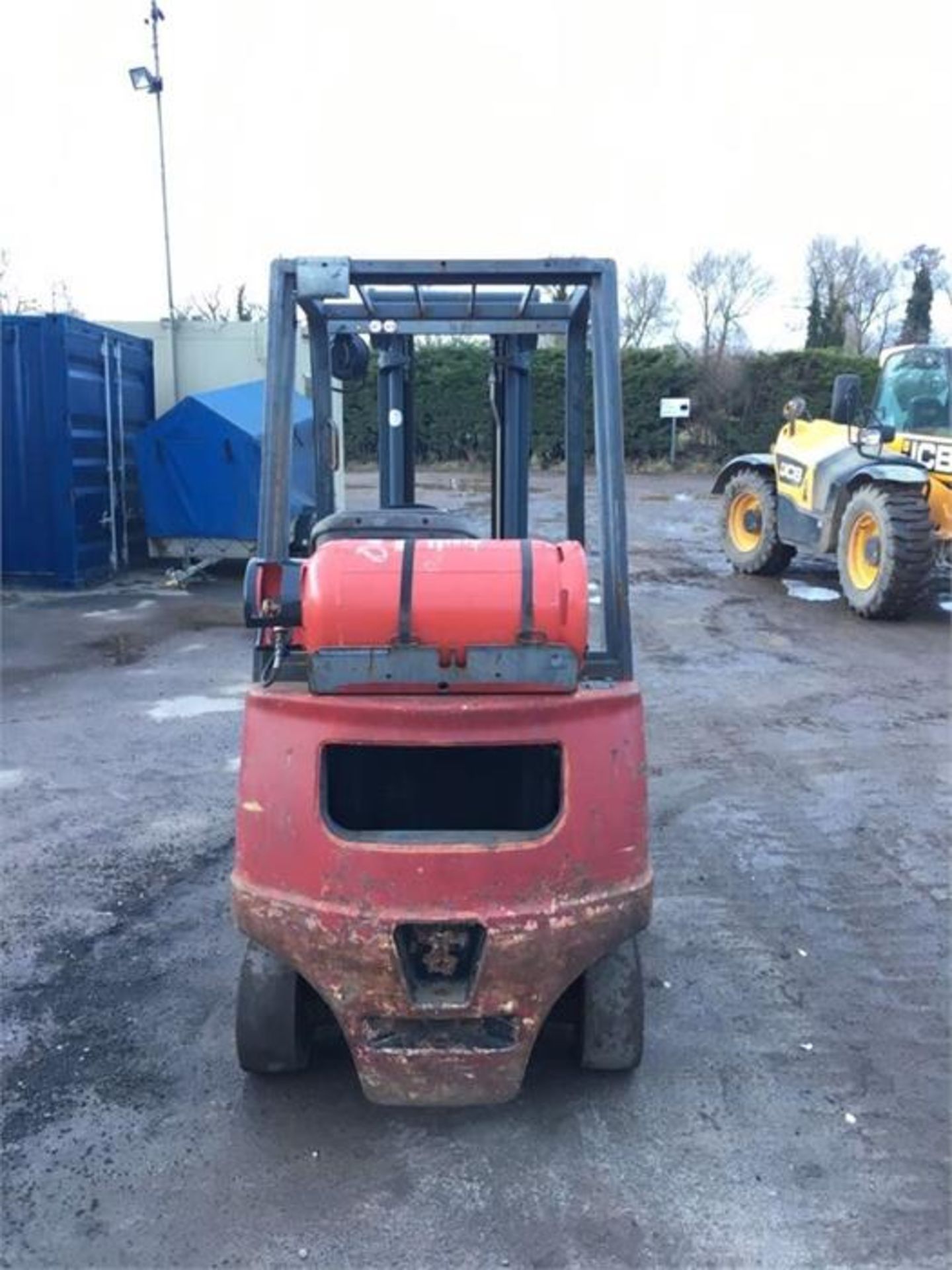 Boss CL16 Gas Forklift triple Freelift Mast Container Spec. - Image 5 of 6