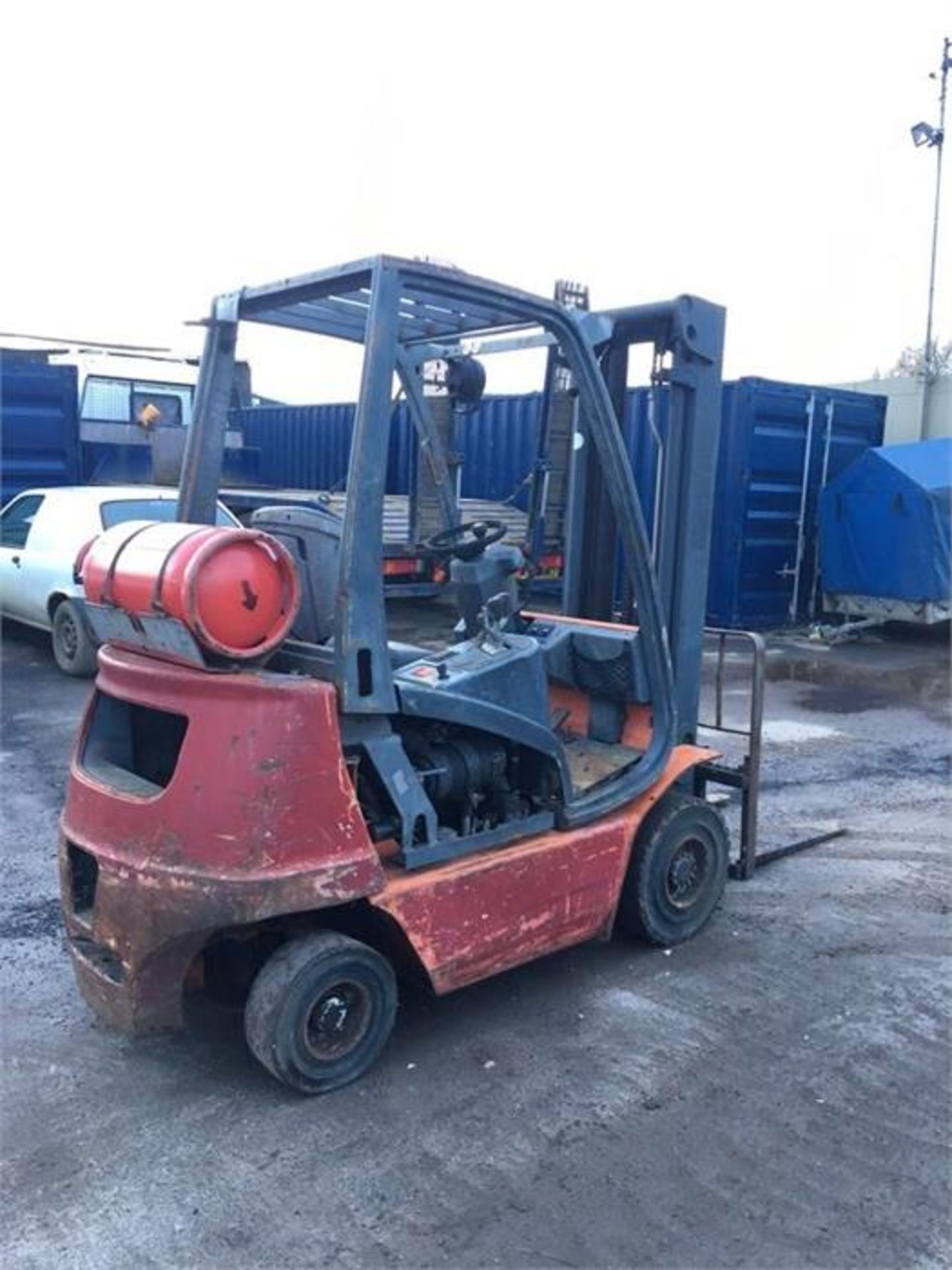 Boss CL16 Gas Forklift triple Freelift Mast Container Spec. - Image 6 of 6