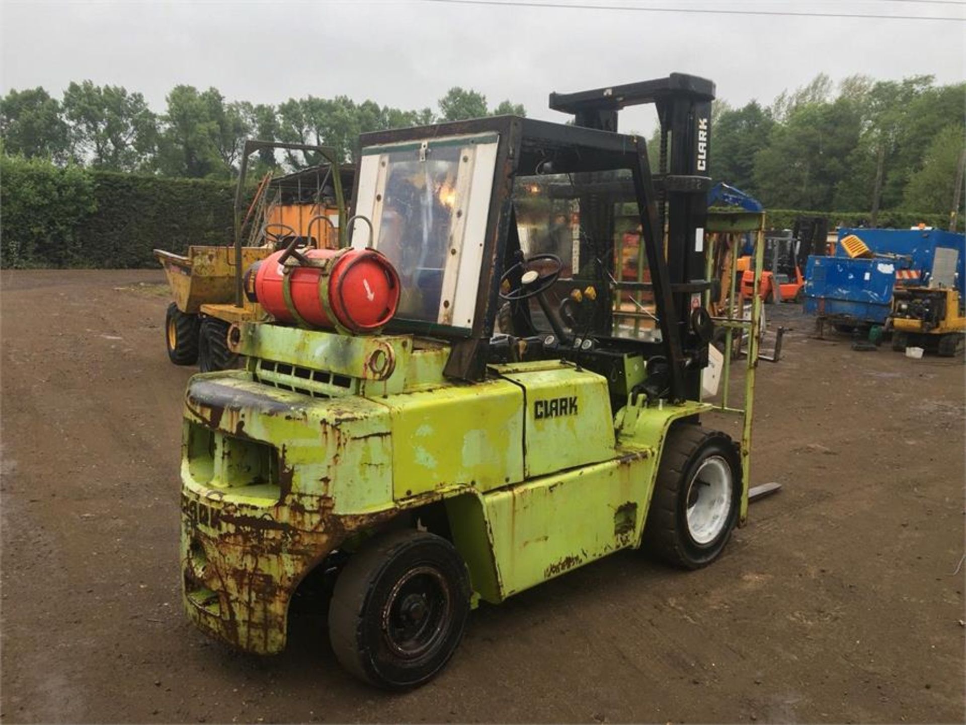 Clarke 4 Ton LPG Gas Forklift Fork Truck 1994 - Image 2 of 6